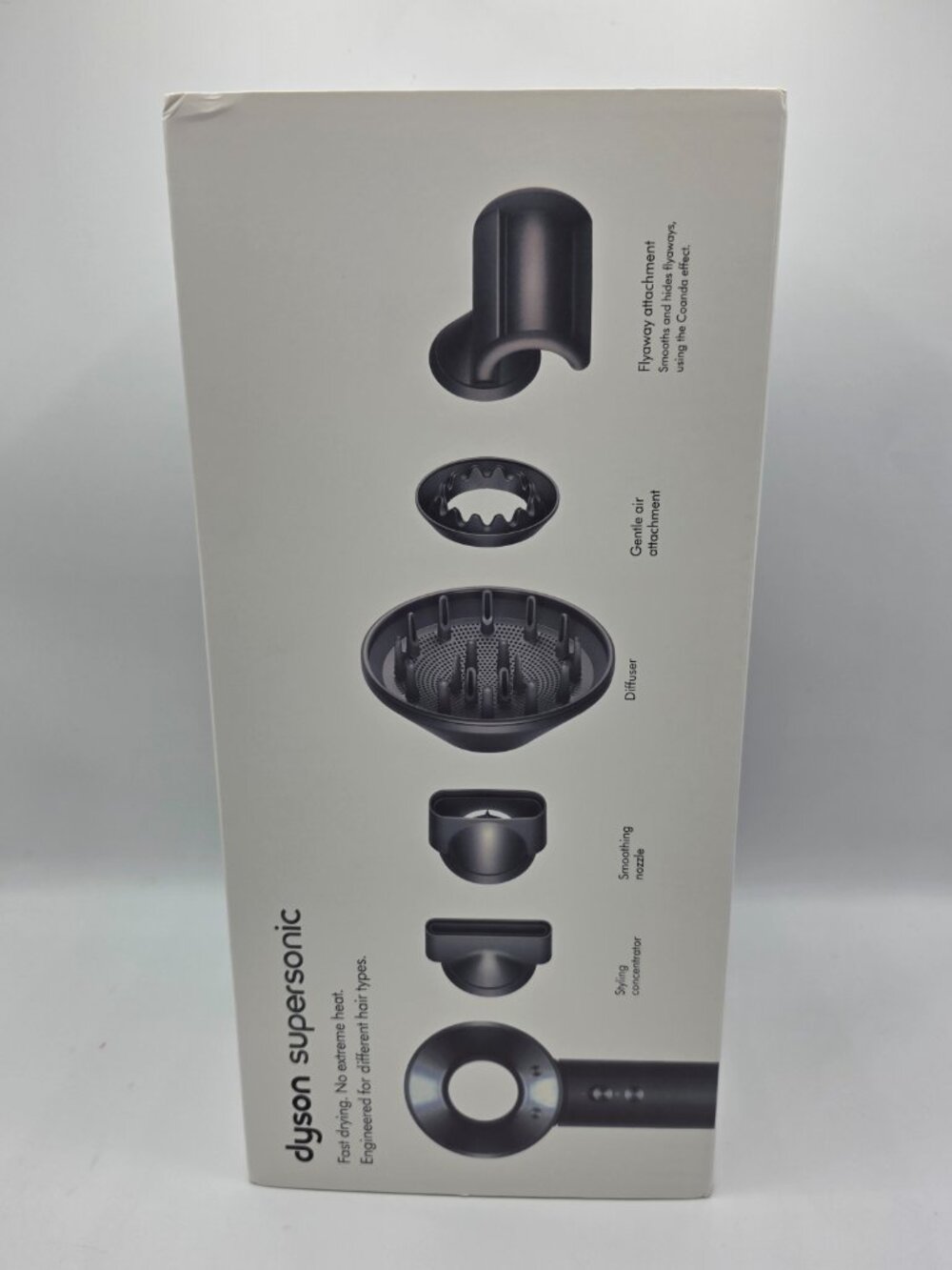 New, Open Box - Dyson Supersonic Hair Dryer with 5 attachments - Picture 2 of 16